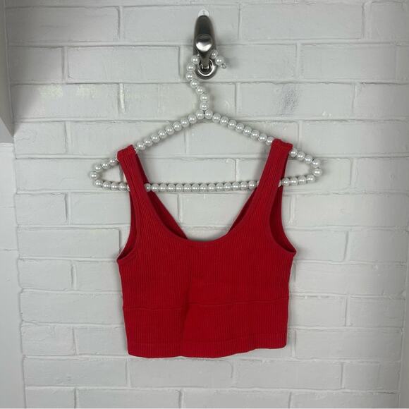 Urban Outfitters Out From Under Red Ribbed Bralette Size M/L - Picture 6 of 8